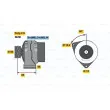 Alternateur BOSCH 0 123 320 039 - Visuel 3