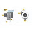 Alternateur BOSCH 0 123 335 008 - Visuel 3