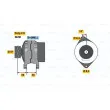 Alternateur BOSCH 0 123 505 014 - Visuel 3