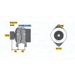 Alternateur BOSCH 0 123 510 063 - Visuel 3