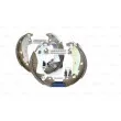 Kit de freins arrière prémontés KIT SUPERPRO BOSCH 0 204 114 002 - Visuel 3