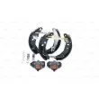 Kit de freins arrière prémontés KIT SUPERPRO BOSCH 0 204 114 047 - Visuel 1