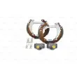 Kit de freins arrière prémontés KIT SUPERPRO BOSCH 0 204 114 128 - Visuel 1