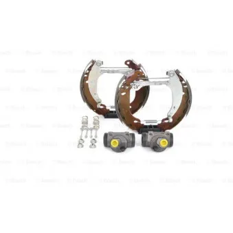 Kit de freins arrière prémontés KIT SUPERPRO BOSCH 0 204 114 128