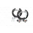 Kit de freins arrière prémontés KIT SUPERPRO BOSCH 0 204 114 156 - Visuel 1