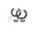 Kit de freins arrière prémontés KIT SUPERPRO BOSCH 0 204 114 629 - Visuel 1