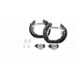 Kit de freins arrière prémontés KIT SUPERPRO BOSCH 0 204 114 675 - Visuel 1