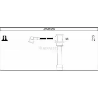 Kit de câbles d'allumage NIPPARTS J5380509