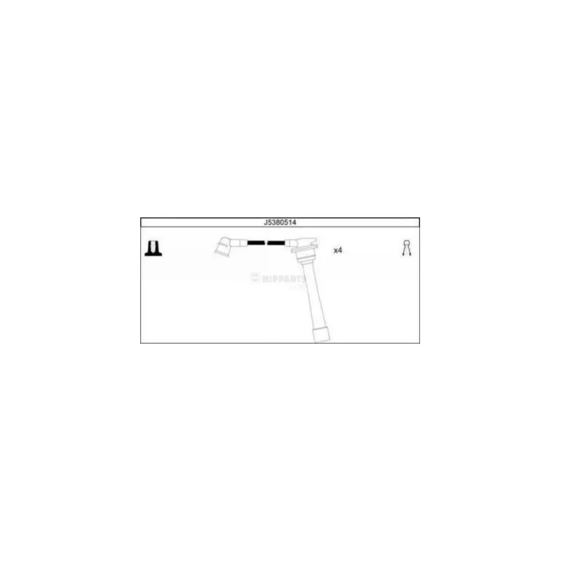Kit de câbles d'allumage NIPPARTS J5380514