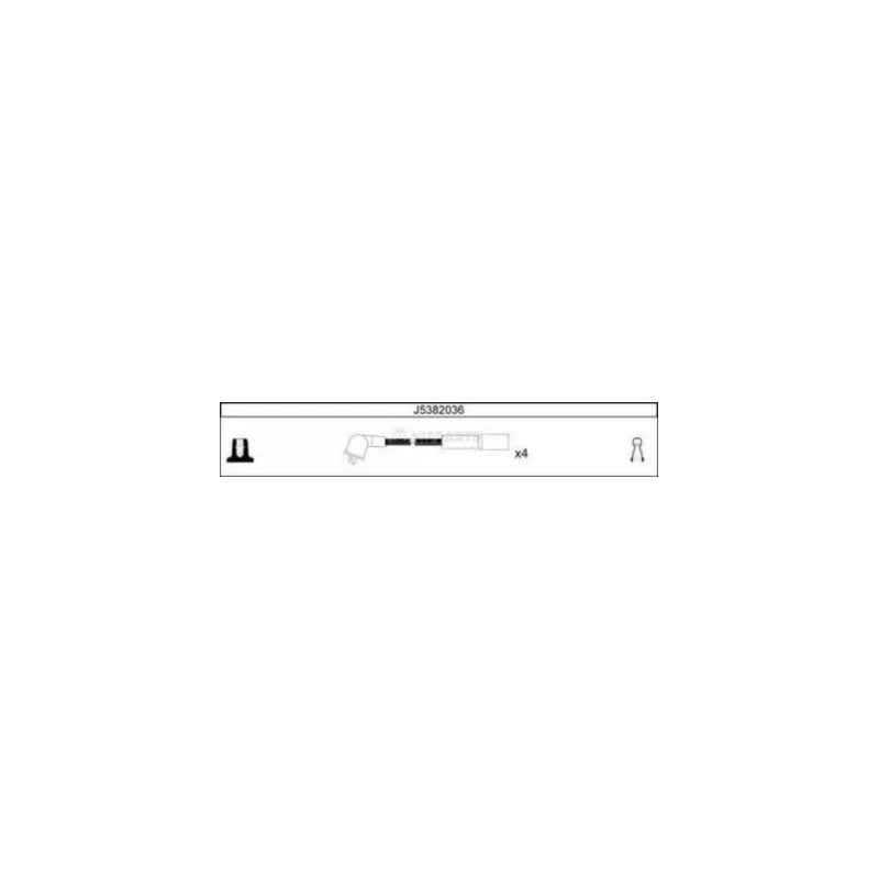 Kit de câbles d'allumage NIPPARTS J5382036