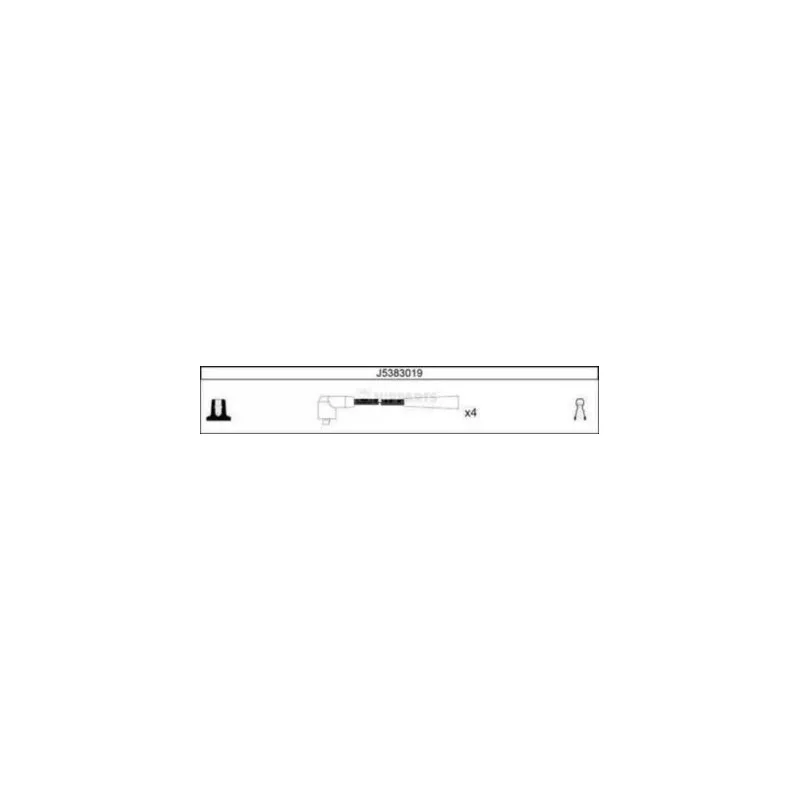 Kit de câbles d'allumage NIPPARTS J5383019