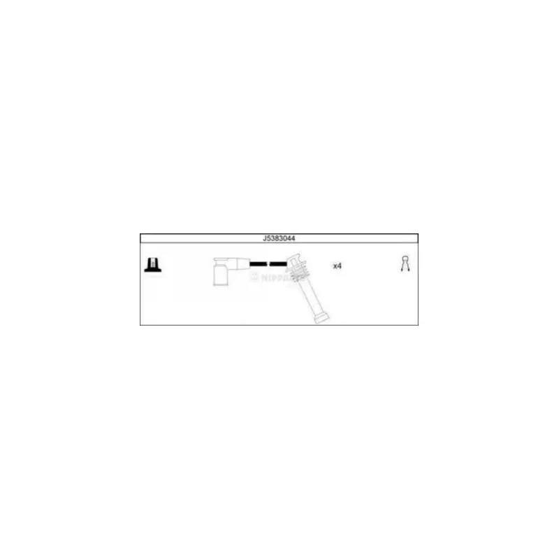 Kit de câbles d'allumage NIPPARTS J5383044