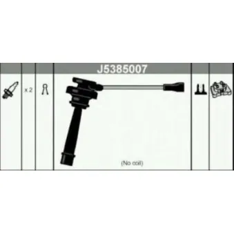 Kit de câbles d'allumage NIPPARTS J5385007