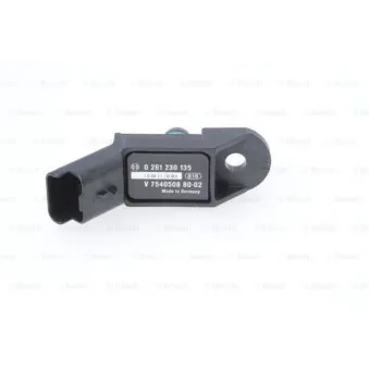 Capteur, pression du tuyau d'admission BOSCH 0 261 230 135