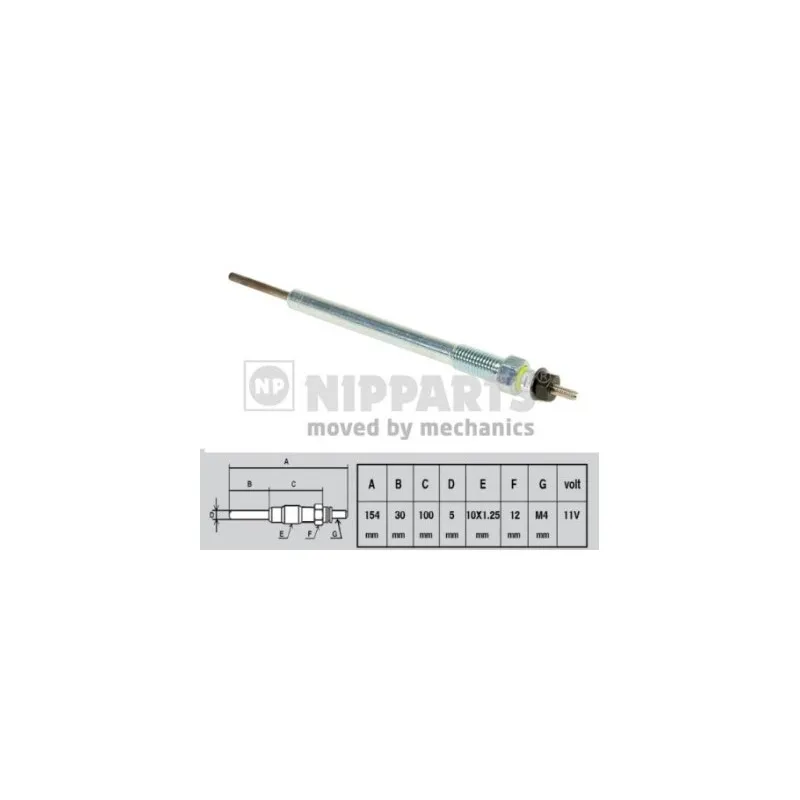 Bougie de préchauffage NIPPARTS J5710302