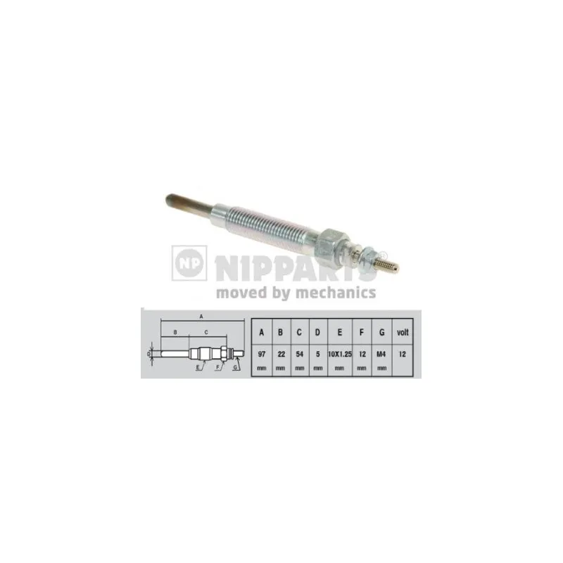 Bougie de préchauffage NIPPARTS J5710500