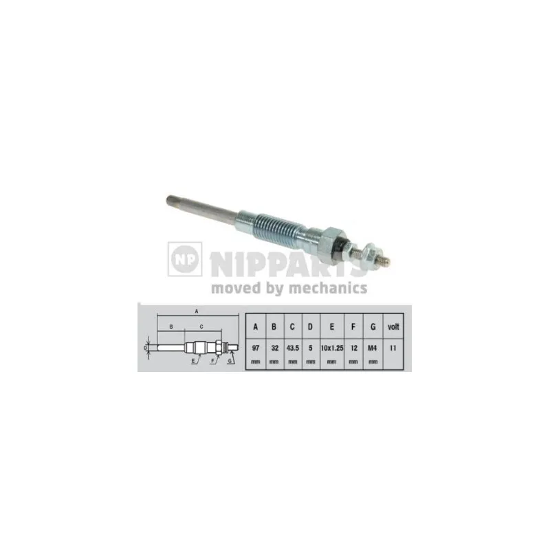 Bougie de préchauffage NIPPARTS J5712014