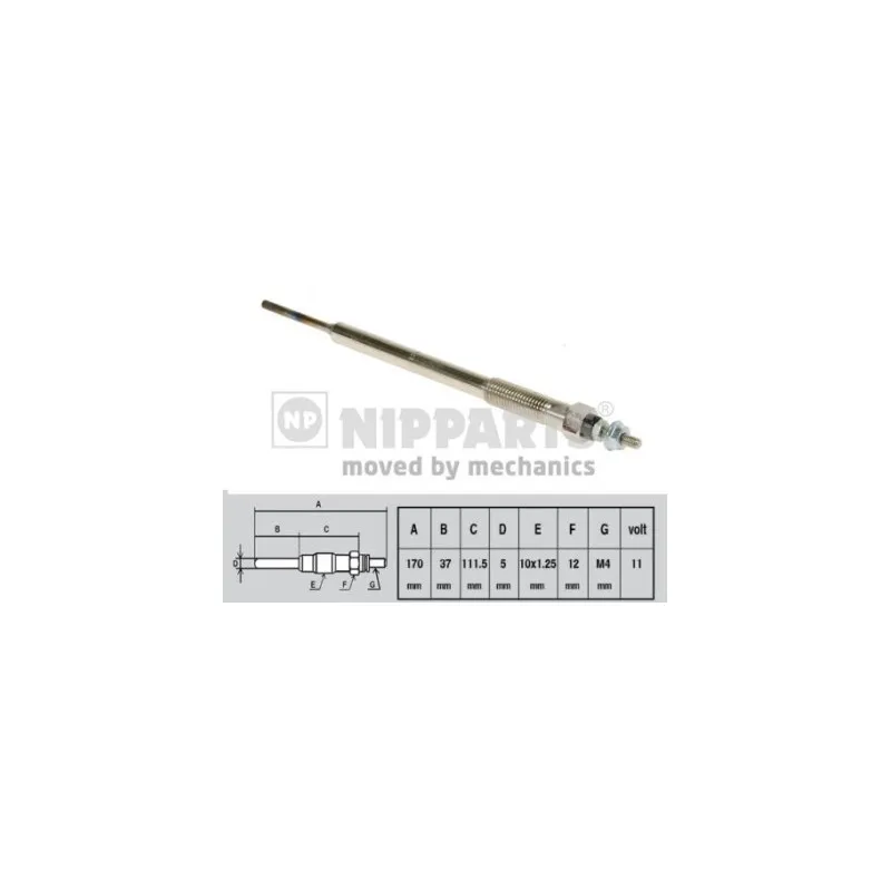 Bougie de préchauffage NIPPARTS J5712015
