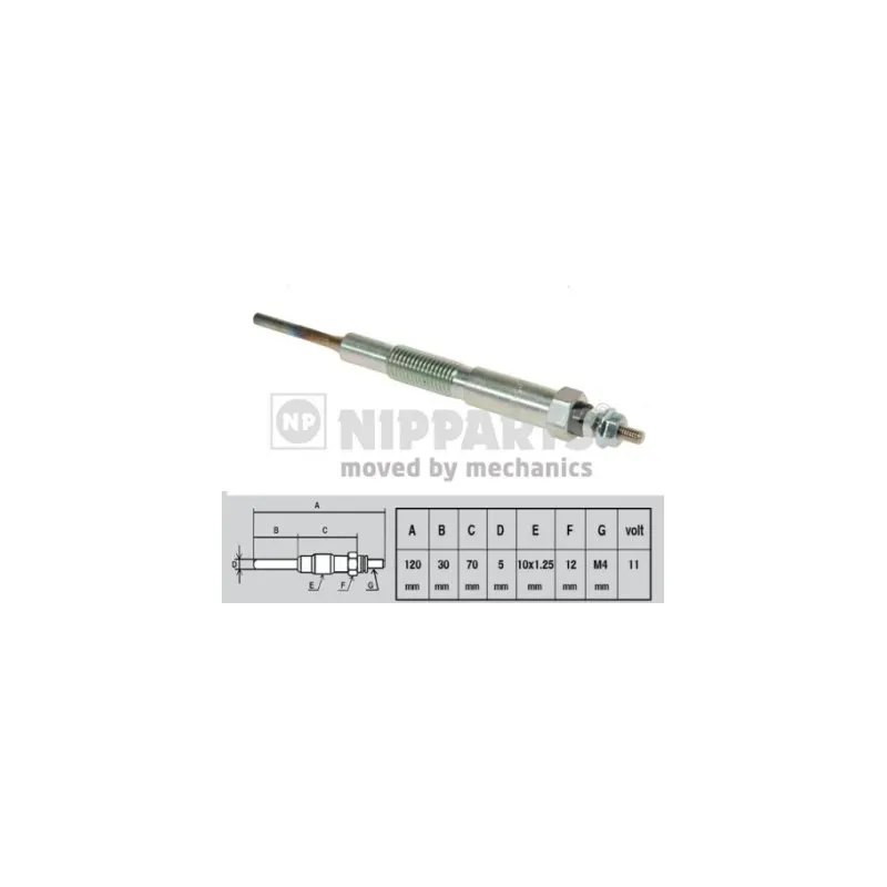 Bougie de préchauffage NIPPARTS J5713010