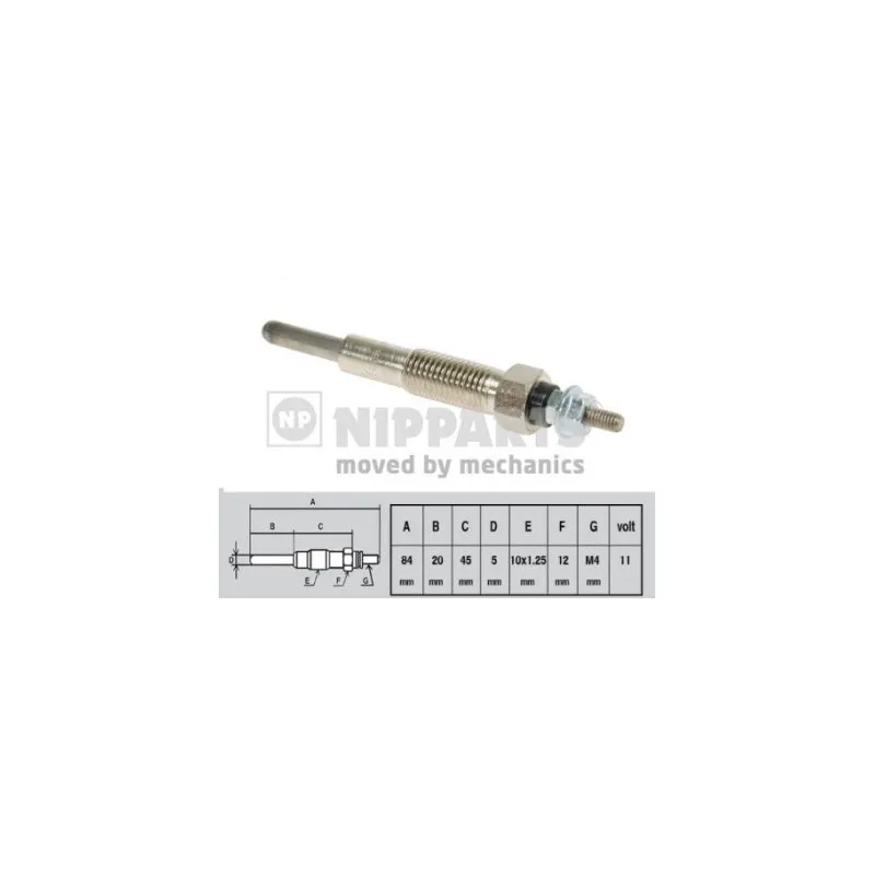 Bougie de préchauffage NIPPARTS J5715008