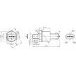 Capteur, pression de carburant BOSCH 0 281 002 398 - Visuel 2