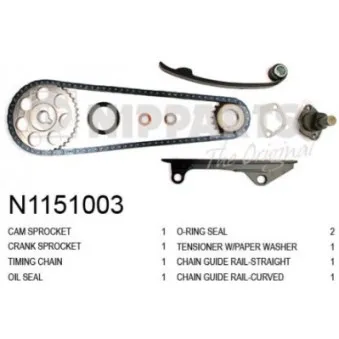 Kit de distribution par chaîne NIPPARTS N1151003