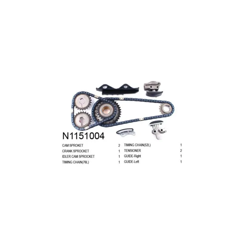 Kit de distribution par chaîne NIPPARTS N1151004