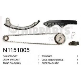 Kit de distribution par chaîne NIPPARTS N1151005
