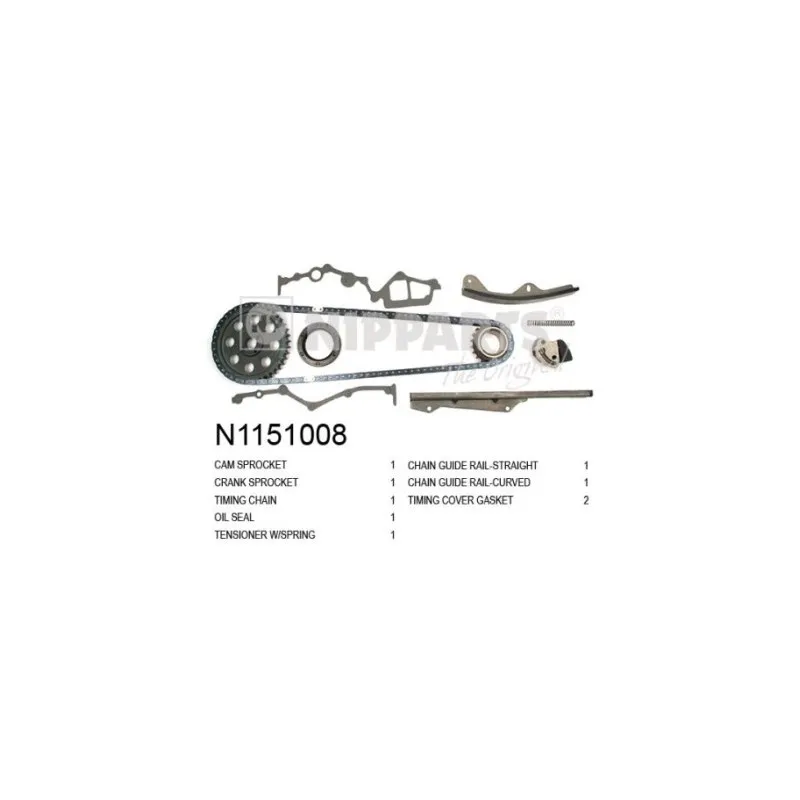 Kit de distribution par chaîne NIPPARTS N1151008
