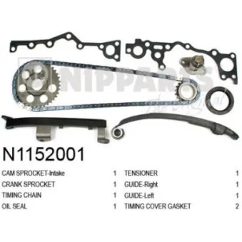 Kit de distribution par chaîne NIPPARTS N1152001
