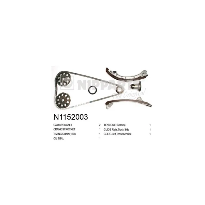 Kit de distribution par chaîne NIPPARTS N1152003