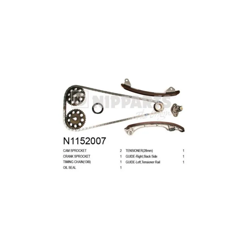Kit de distribution par chaîne NIPPARTS N1152007