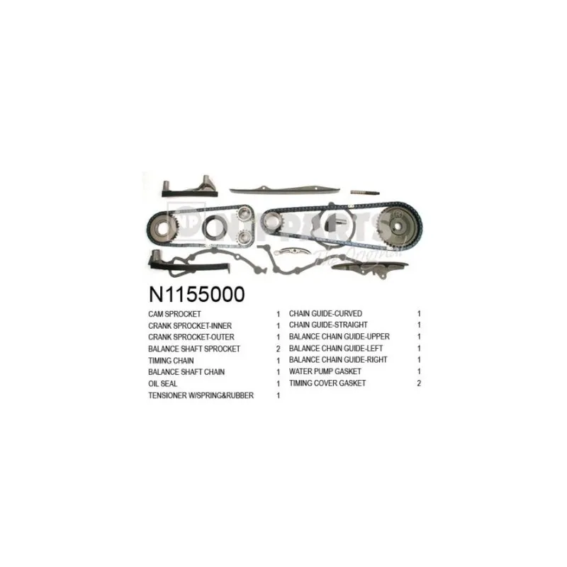 Kit de distribution par chaîne NIPPARTS N1155000