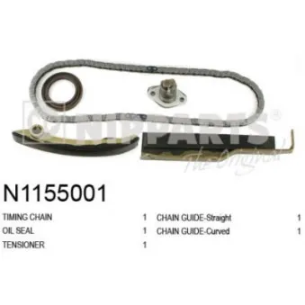 Kit de distribution par chaîne NIPPARTS N1155001