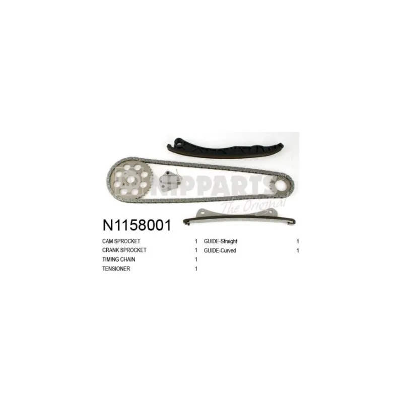 Kit de distribution par chaîne NIPPARTS N1158001