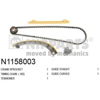 Kit de distribution par chaîne NIPPARTS N1158003