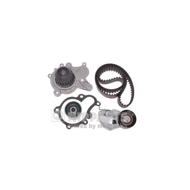 Pompe à eau + kit de courroie de distribution NIPPARTS N1160502