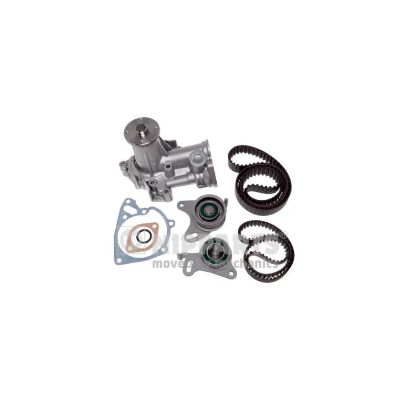Pompe à eau + kit de courroie de distribution NIPPARTS N1160504