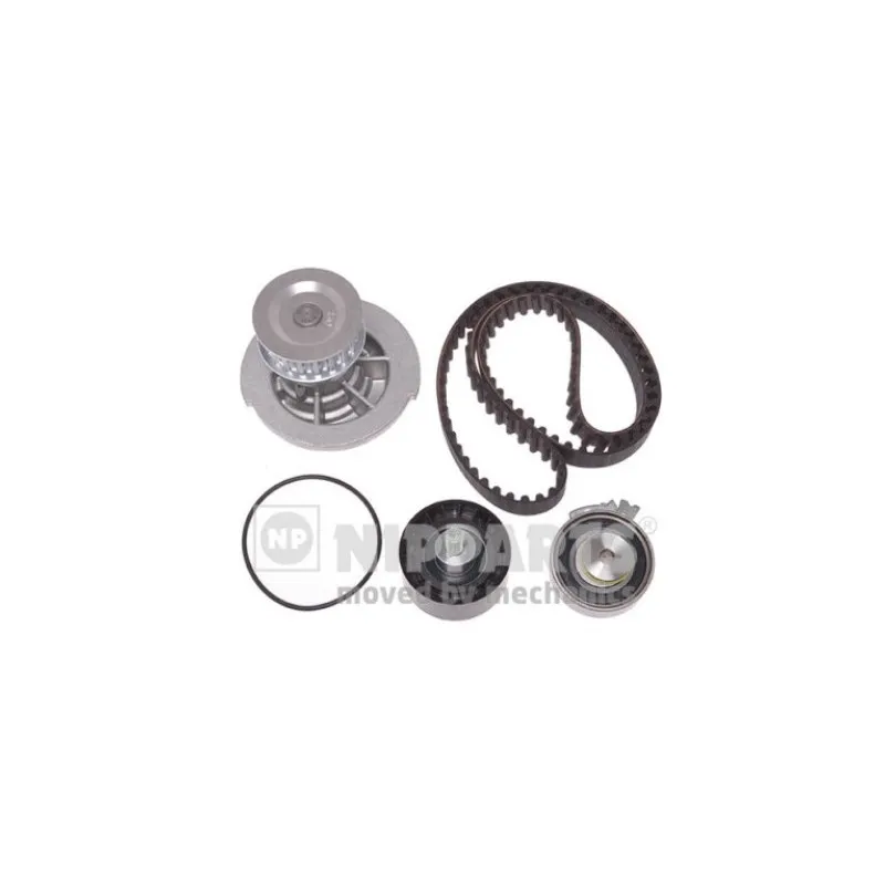 Pompe à eau + kit de courroie de distribution NIPPARTS N1160902