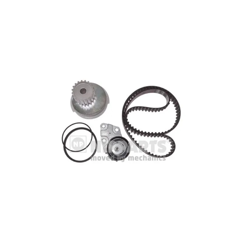 Pompe à eau + kit de courroie de distribution NIPPARTS N1160904