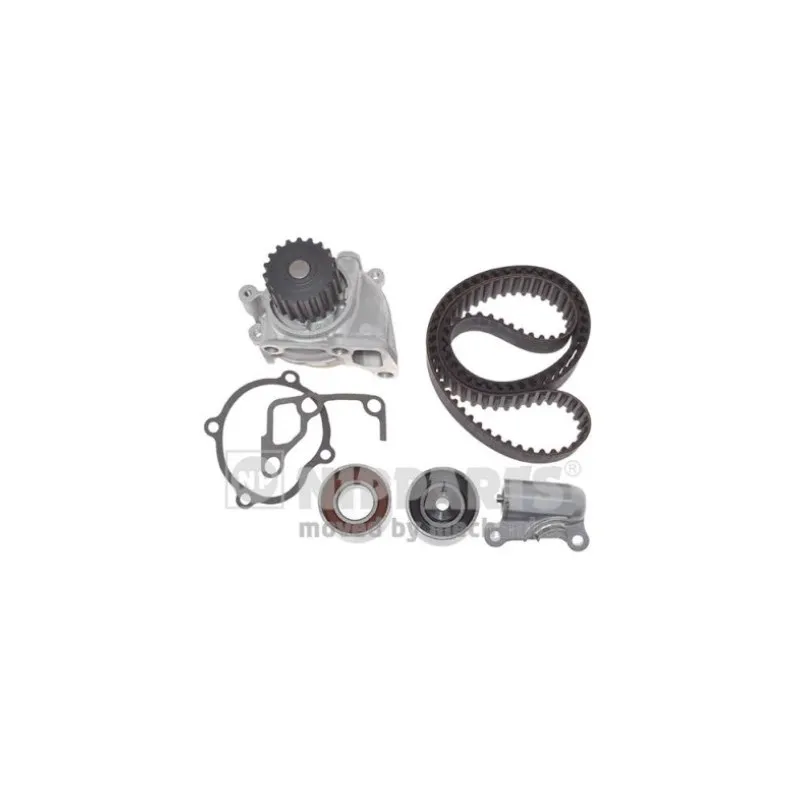 Pompe à eau + kit de courroie de distribution NIPPARTS N1163001
