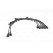 Kit de câbles d'allumage BOSCH 0 986 356 814 - Visuel 1
