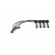 Kit de câbles d'allumage BOSCH 0 986 356 821 - Visuel 1