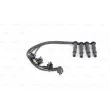 Kit de câbles d'allumage BOSCH 0 986 356 849 - Visuel 1