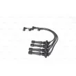 Kit de câbles d'allumage BOSCH 0 986 357 150 - Visuel 2