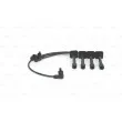 Kit de câbles d'allumage BOSCH 0 986 357 198 - Visuel 1