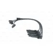 Kit de câbles d'allumage BOSCH 0 986 357 228 - Visuel 2