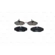 Jeu de 4 plaquettes de frein avant BOSCH 0 986 424 030 - Visuel 3