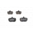 Jeu de 4 plaquettes de frein avant BOSCH 0 986 424 044 - Visuel 1