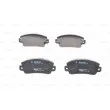 Jeu de 4 plaquettes de frein avant BOSCH 0 986 424 098 - Visuel 1